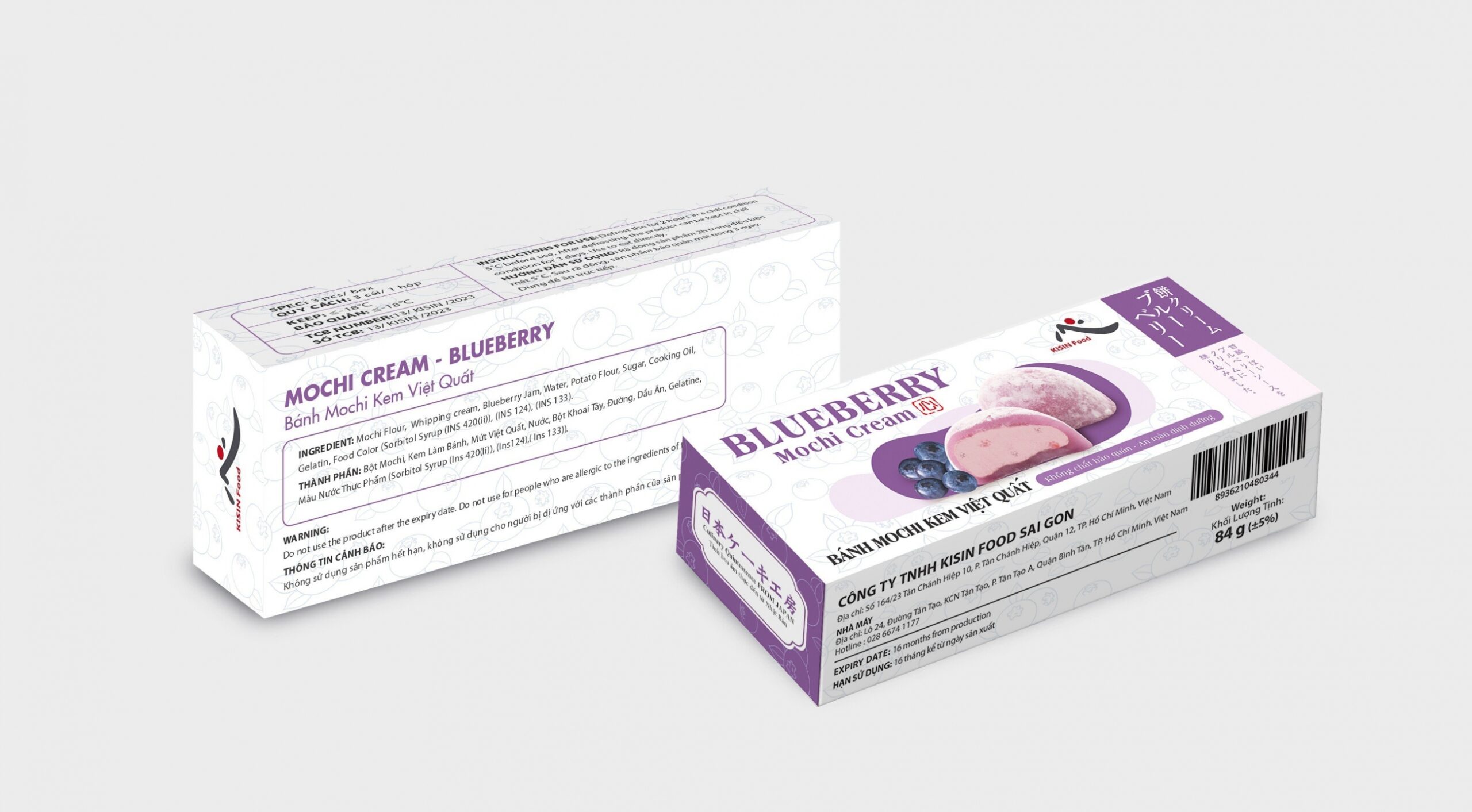 Mochi Việt Quất