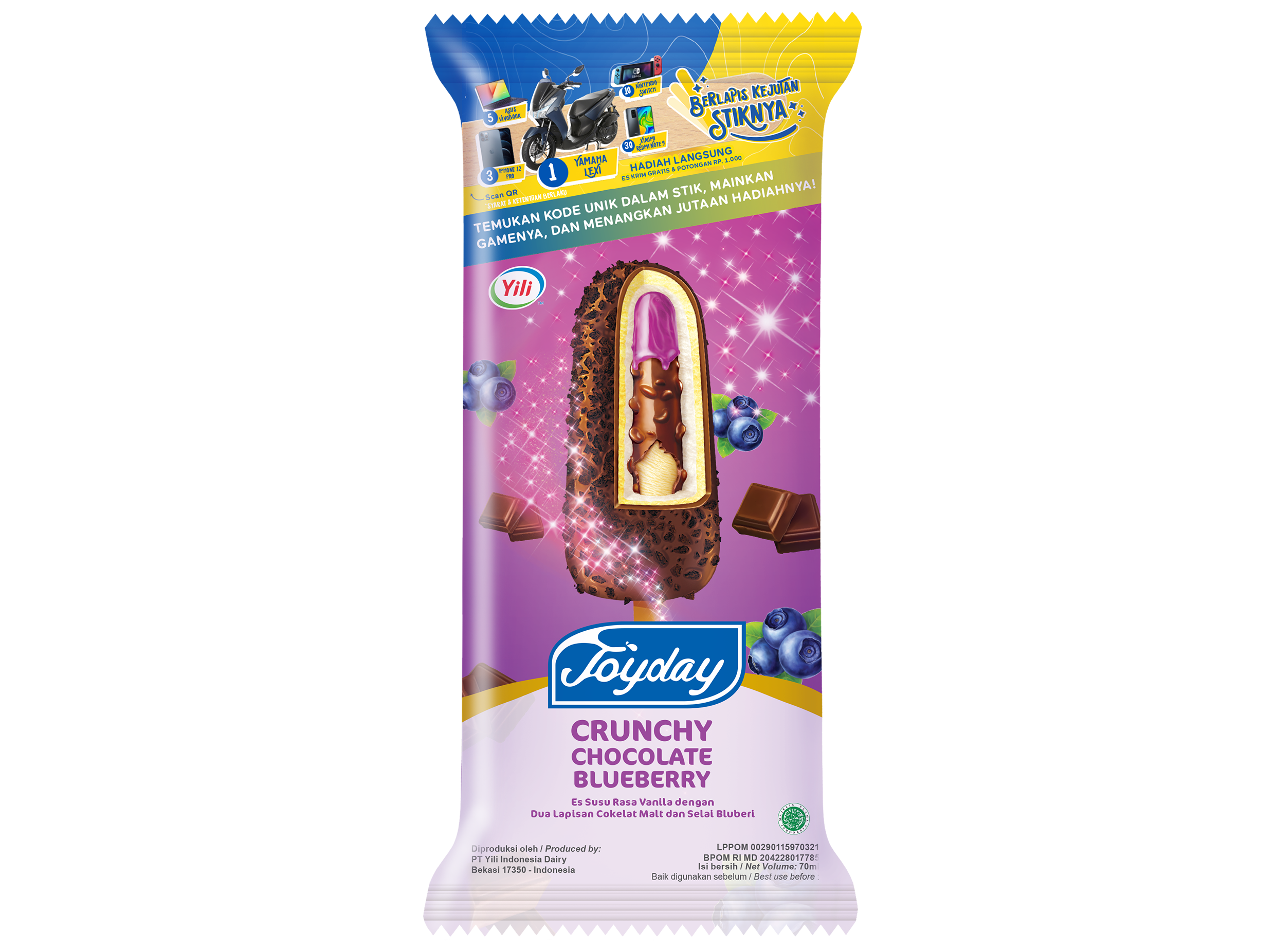 Kem Joyday Crunchy Chocolate Blueberry